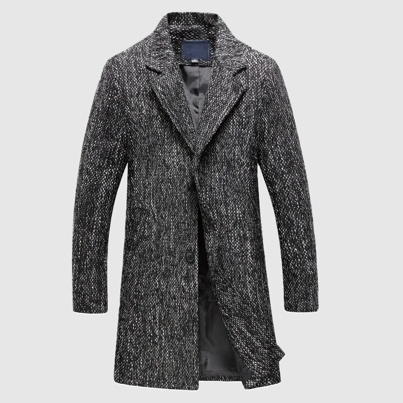 Roberto Russo Men's Lazio Wool Coat - Stylish & Warm Winter Outerwear