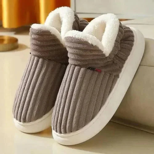 Cozy Women's Winter Indoor Slippers with Plush Lining & Non-Slip Sole for Ultimate Comfort