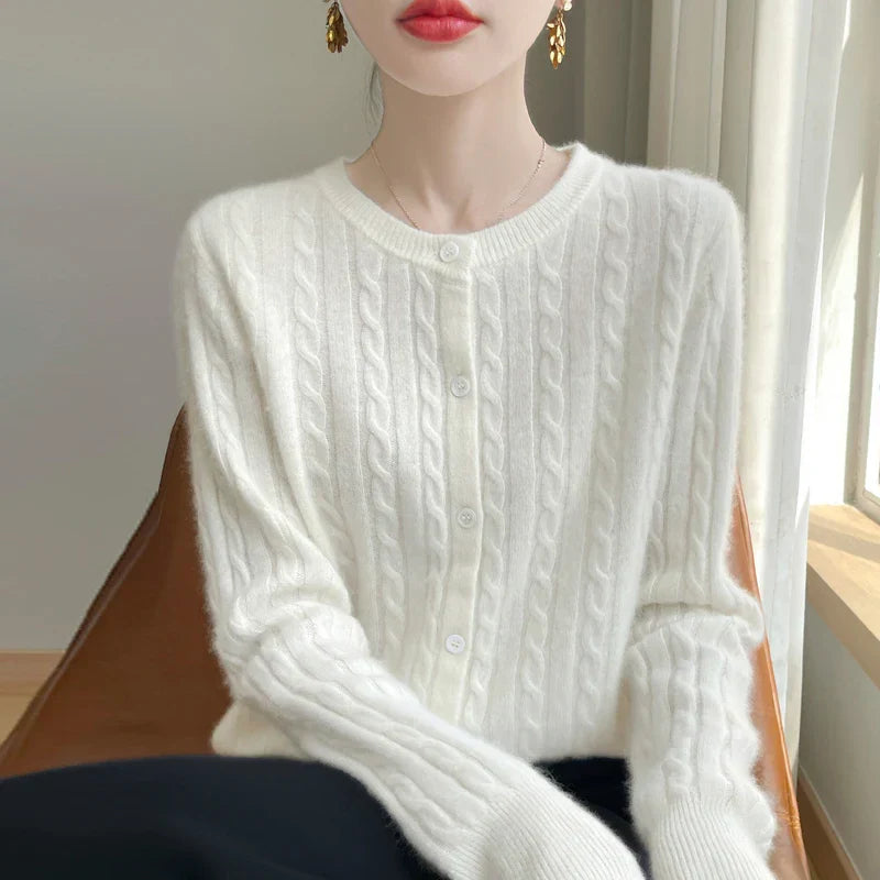 Button Knit Sweater