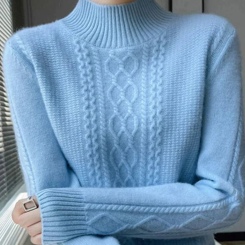 Wool Turtleneck Sweater