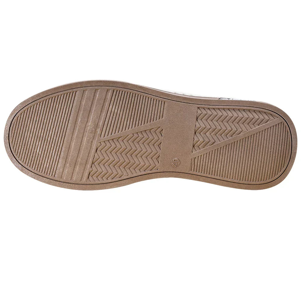 Men's Lace-Up Platform Skate Sneakers with Contrast Sole - Stylish & Comfortable Footwear for Skating and Everyday Wear