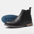 Men's Classic Chelsea Ankle Boots - Timeless Brogue Style Footwear