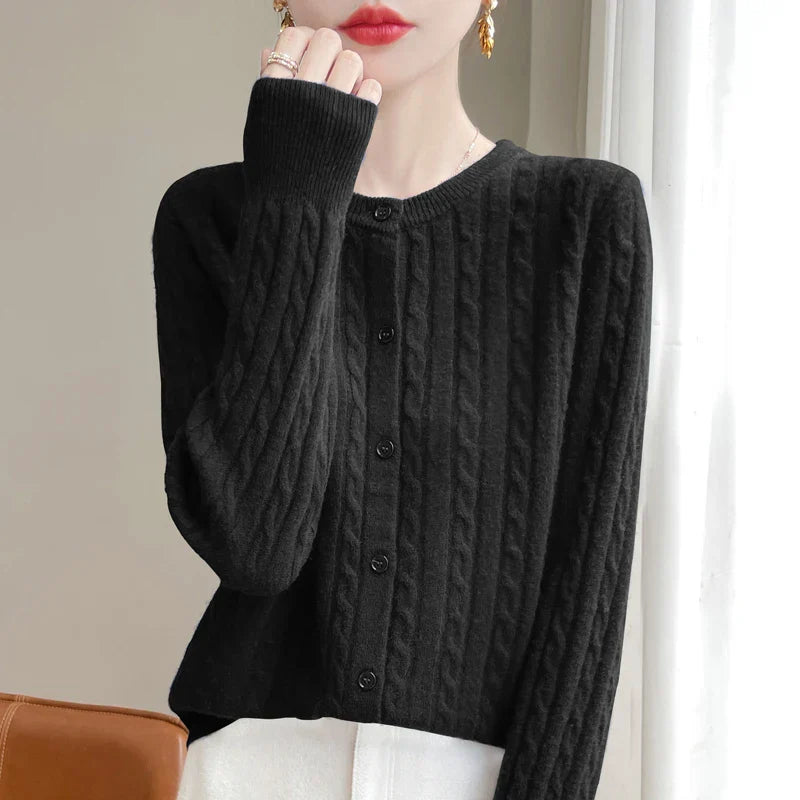 Button Knit Sweater