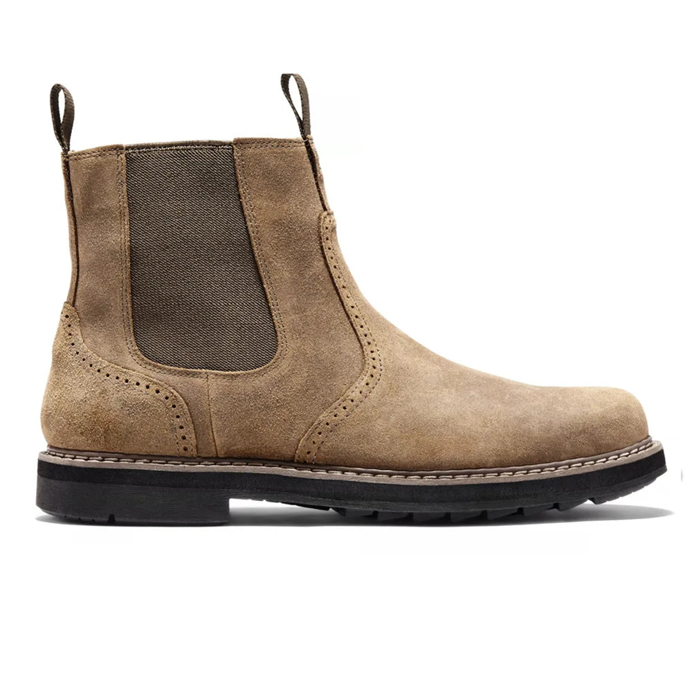 Men's Chelsea Boots with Side Zipper - Stylish & Comfortable Footwear for Every Occasion