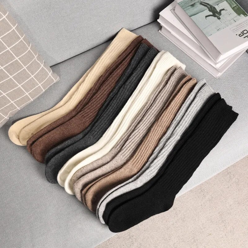 Cashmere Knee High Socks