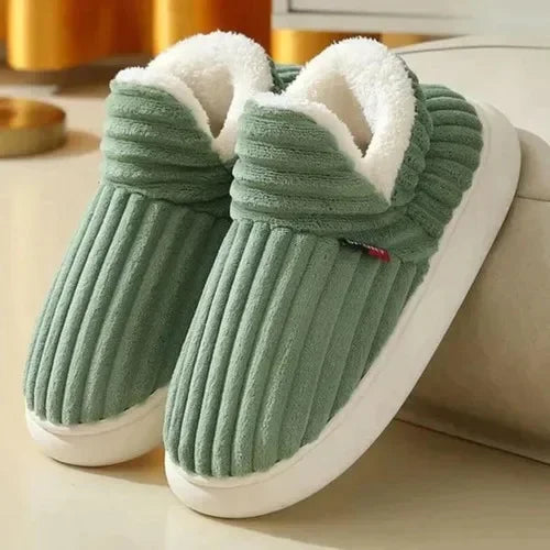 Cozy Women's Winter Indoor Slippers with Plush Lining & Non-Slip Sole for Ultimate Comfort