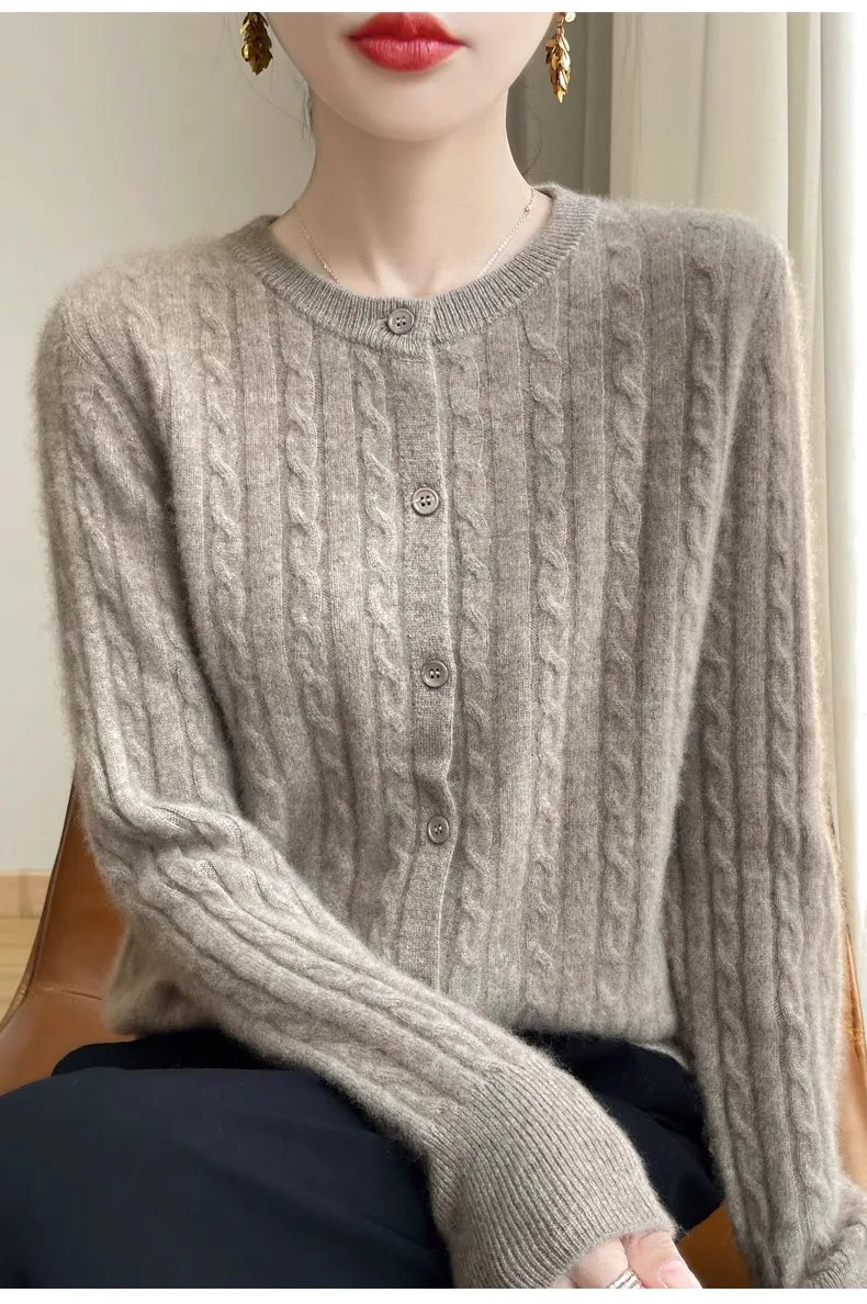 Button Knit Sweater