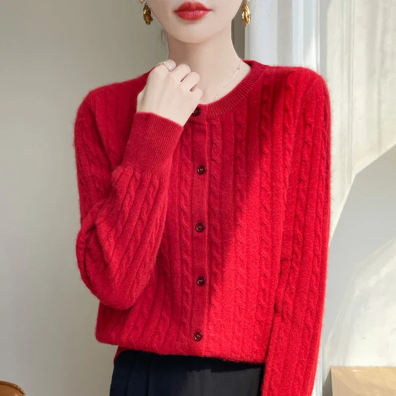 Button Knit Sweater