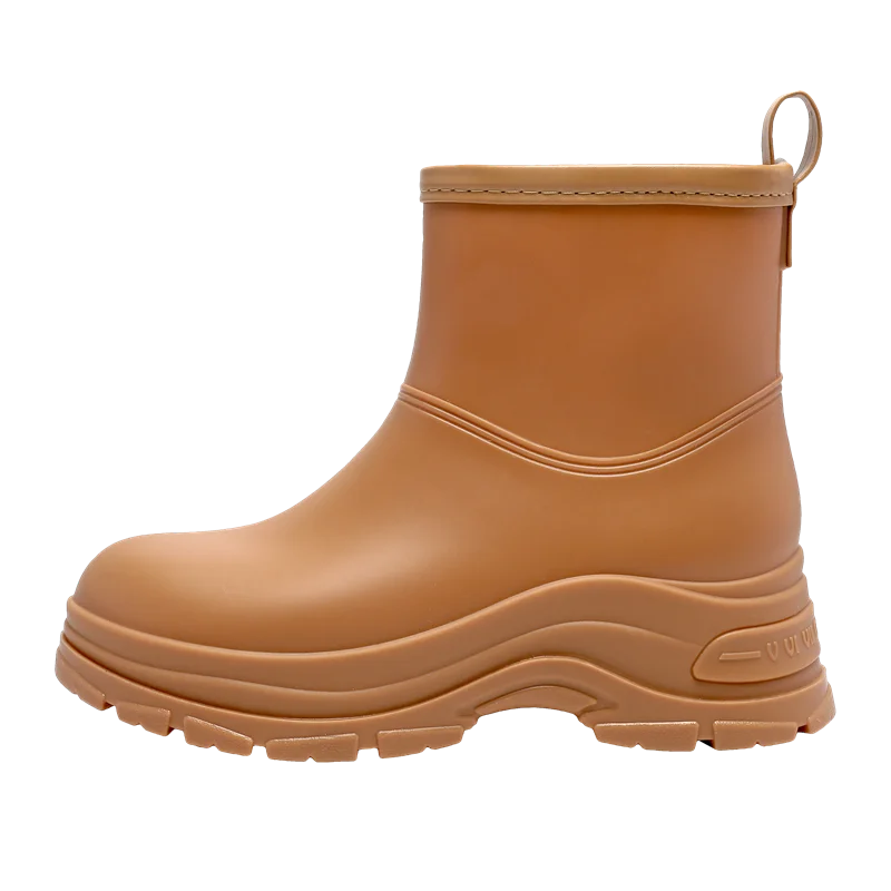 Women's Waterproof Mid-Calf Boots - Slip-Resistant Thick Outsole for Ultimate Comfort and Stability