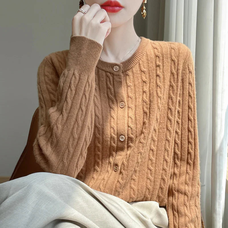Button Knit Sweater