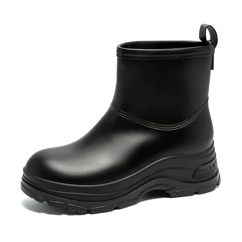 Women's Waterproof Mid-Calf Boots - Slip-Resistant Thick Outsole for Ultimate Comfort and Stability