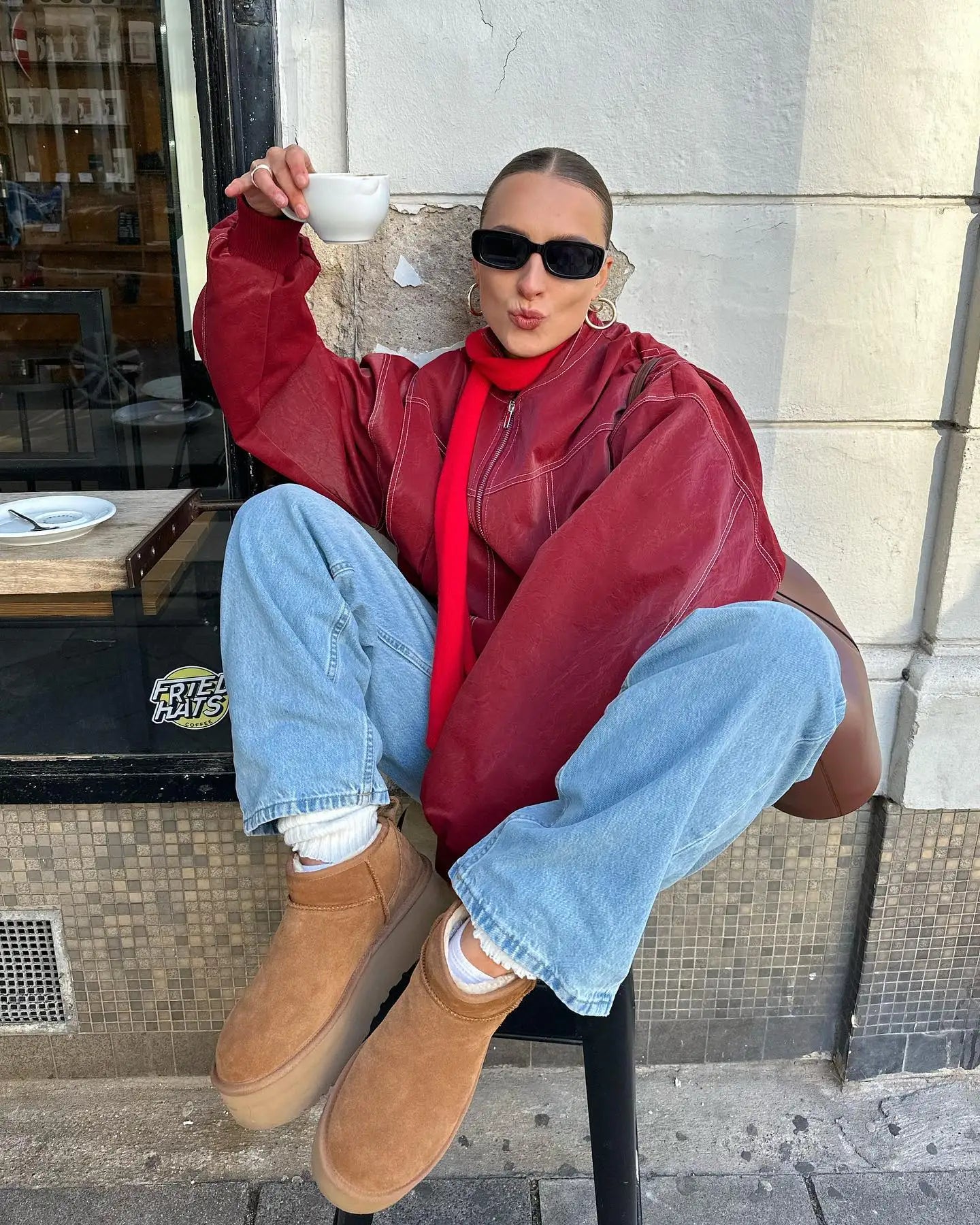 Fiorella Women's Premium Leather Jacket - Stylish & Durable Outerwear