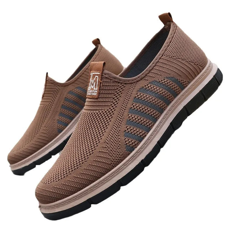 Men's Lightweight Mesh Slip-On Sneakers | Flexible Sole for Ultimate Comfort & Breathability
