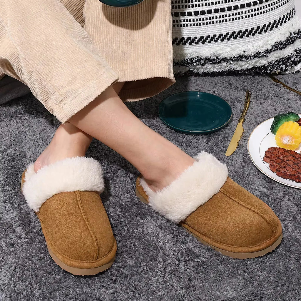 Cozy Women's Plush Indoor Slippers with Soft Lining - Ultimate Comfort & Warmth