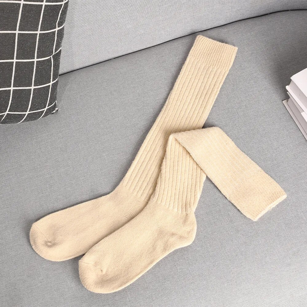 Cashmere Knee High Socks