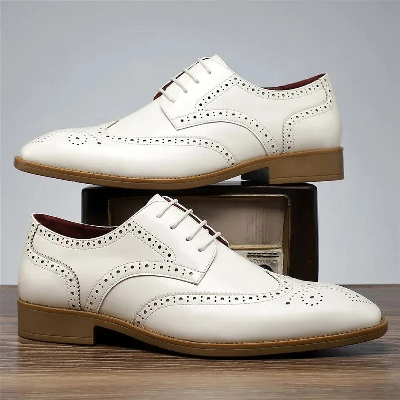 Classic Brogue Dress Shoes