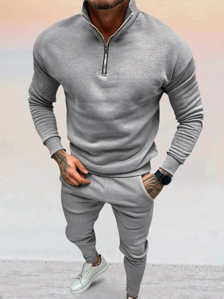 Monaco Casual Half-Zip Loungewear Set