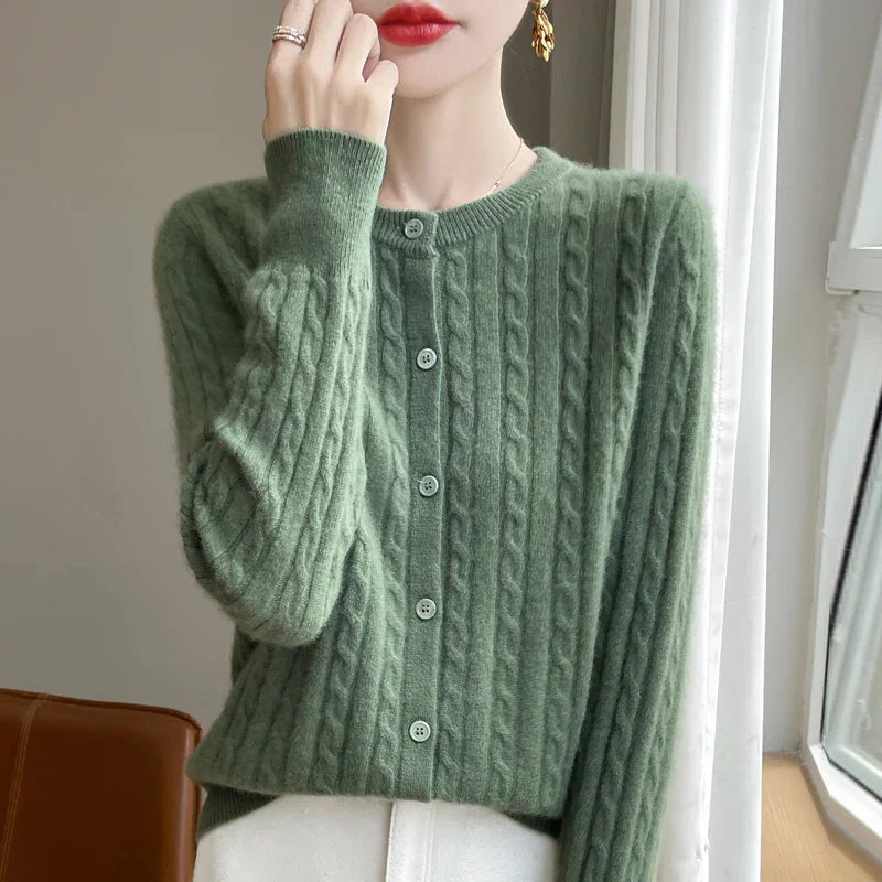 Button Knit Sweater