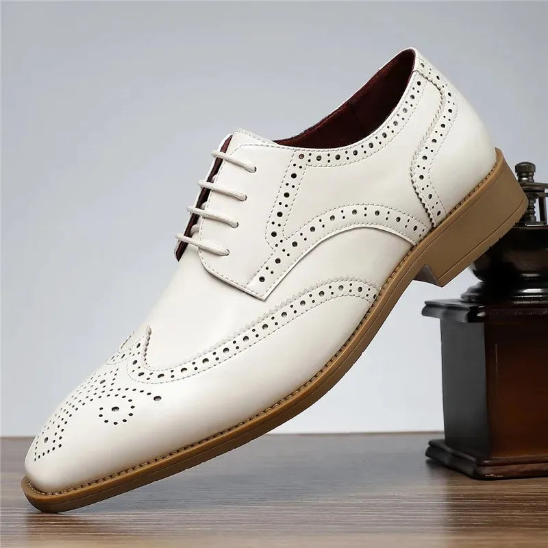 Classic Brogue Dress Shoes