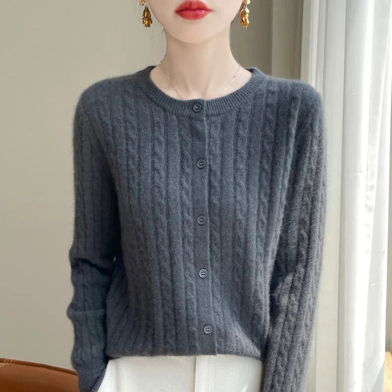 Button Knit Sweater
