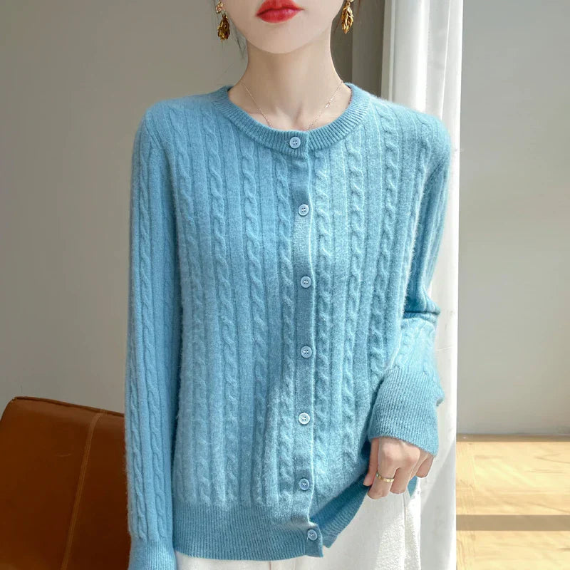 Button Knit Sweater