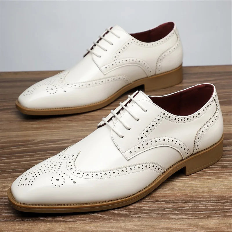 Classic Brogue Dress Shoes