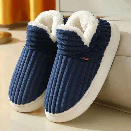 Cozy Women's Winter Indoor Slippers with Plush Lining & Non-Slip Sole for Ultimate Comfort