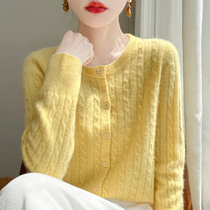 Button Knit Sweater
