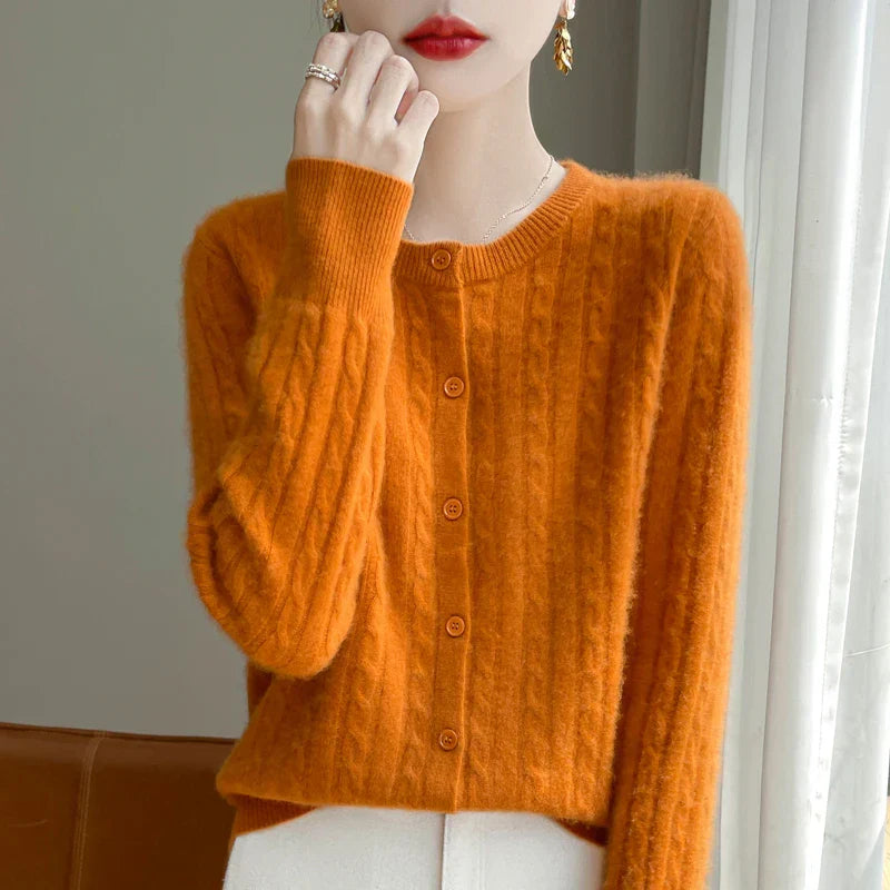 Button Knit Sweater