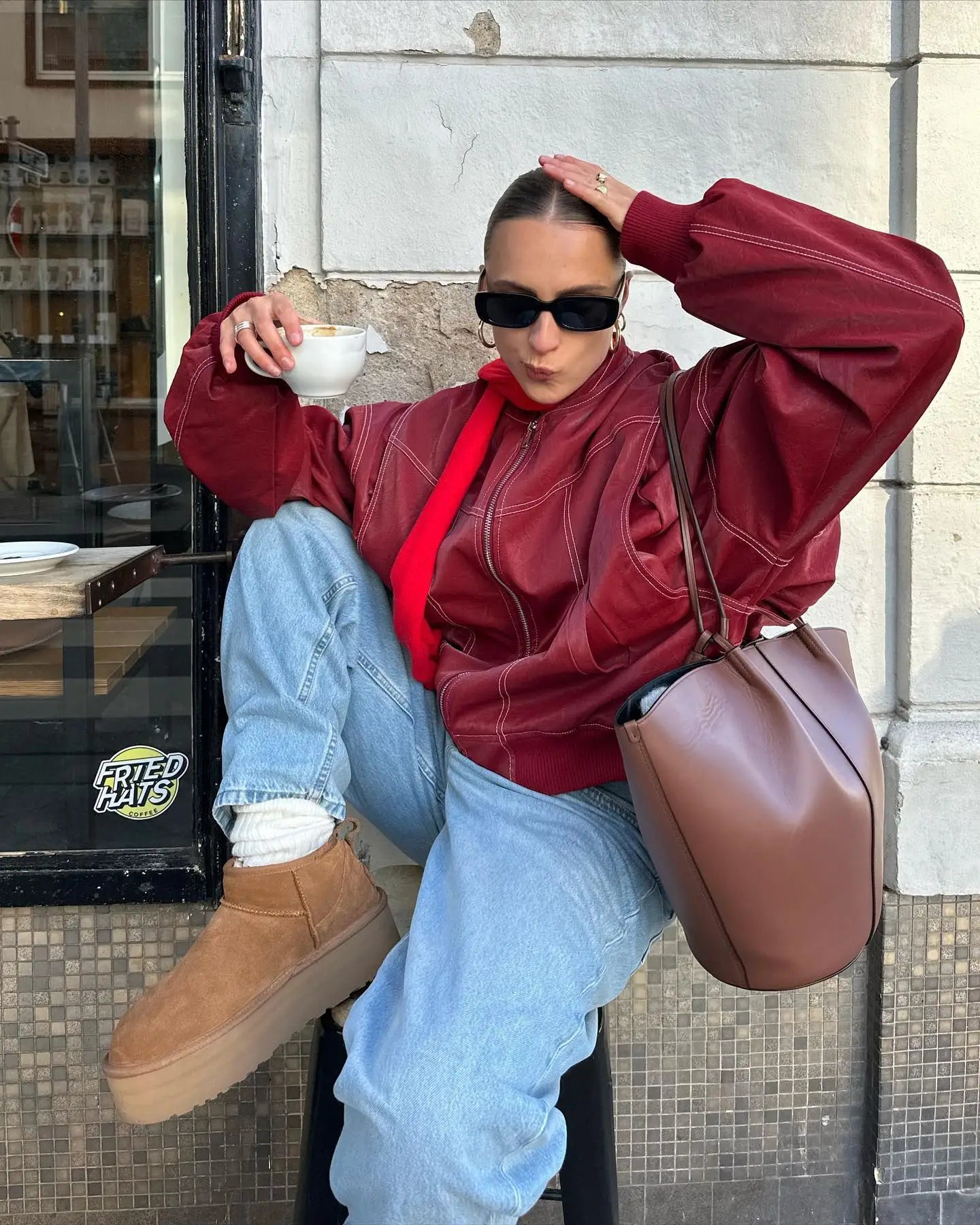 Fiorella Women's Premium Leather Jacket - Stylish & Durable Outerwear