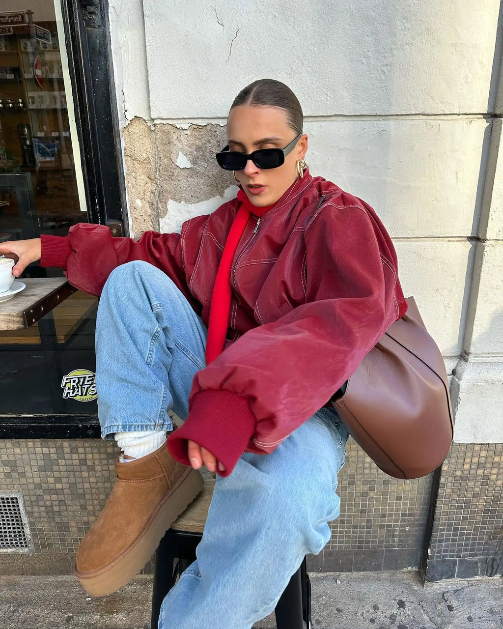 Fiorella Women's Premium Leather Jacket - Stylish & Durable Outerwear