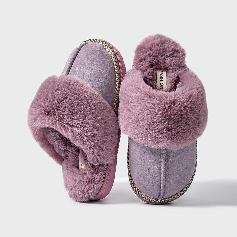 Cozy Women's Plush Winter Slippers with Soft Fur Lining for Ultimate Warmth and Comfort
