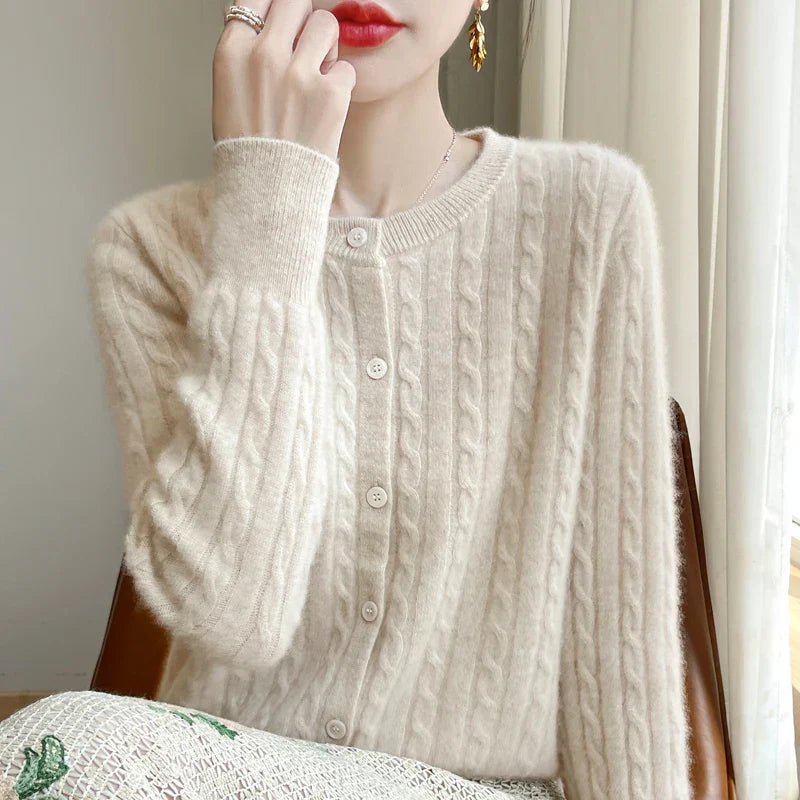 Button Knit Sweater