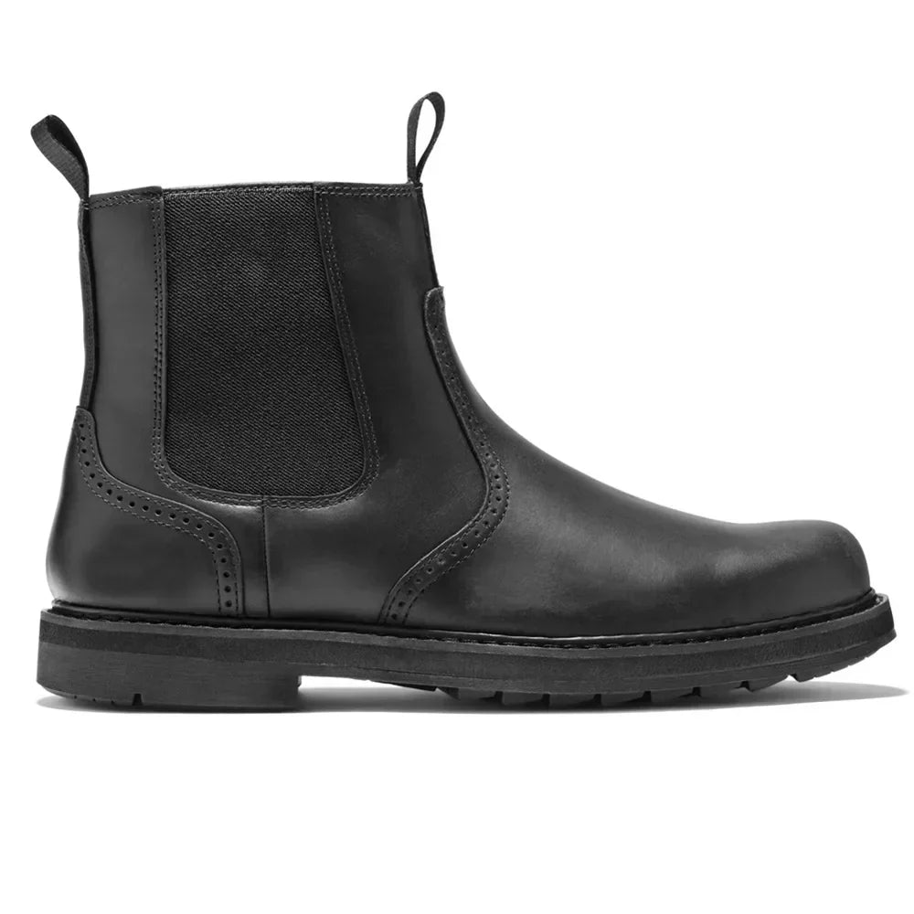 Men's Chelsea Boots with Side Zipper - Stylish & Comfortable Footwear for Every Occasion