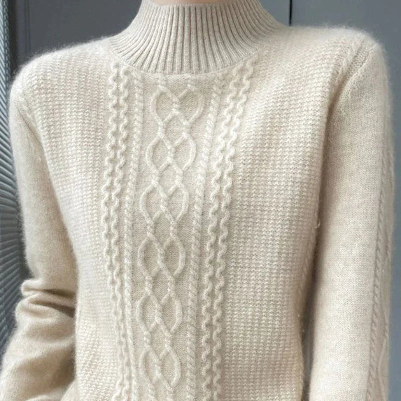 Wool Turtleneck Sweater