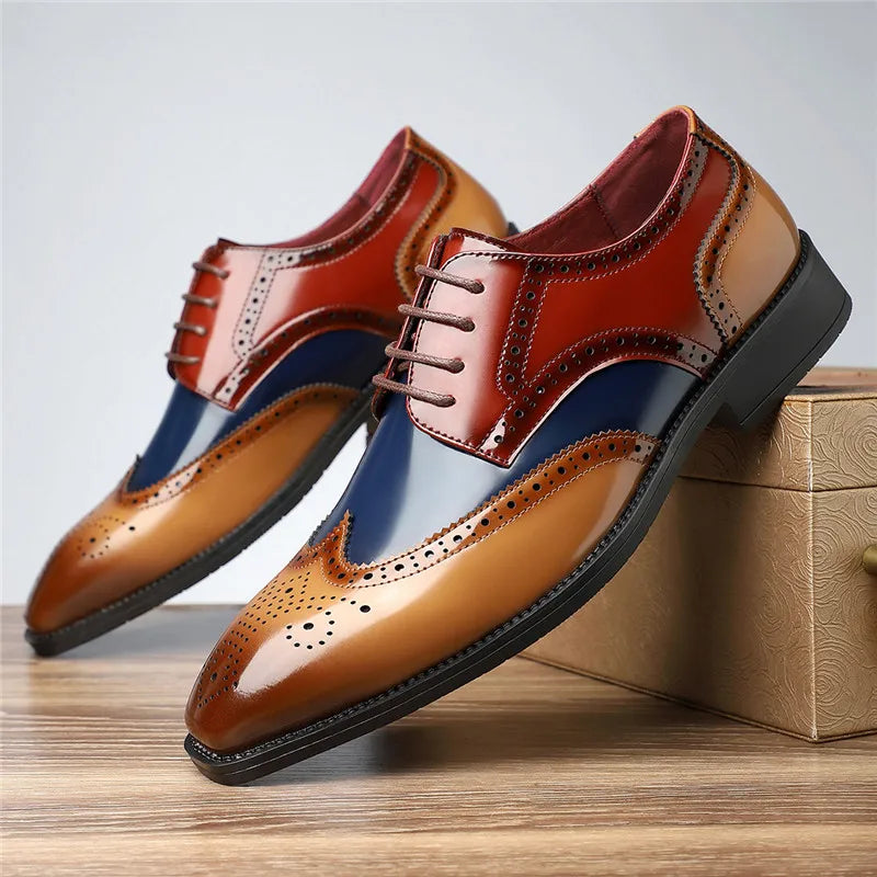 Classic Brogue Dress Shoes