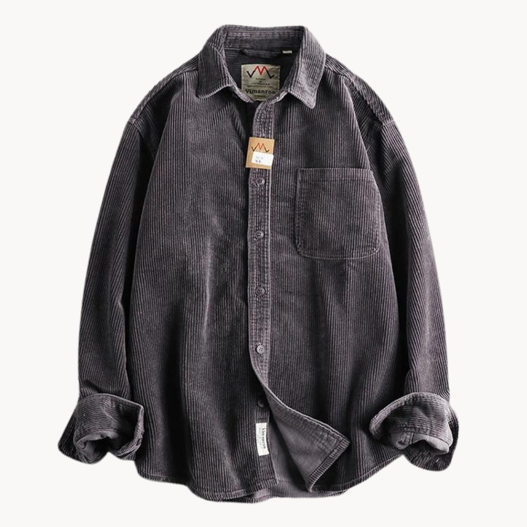 Corduroy Texture Overshirt