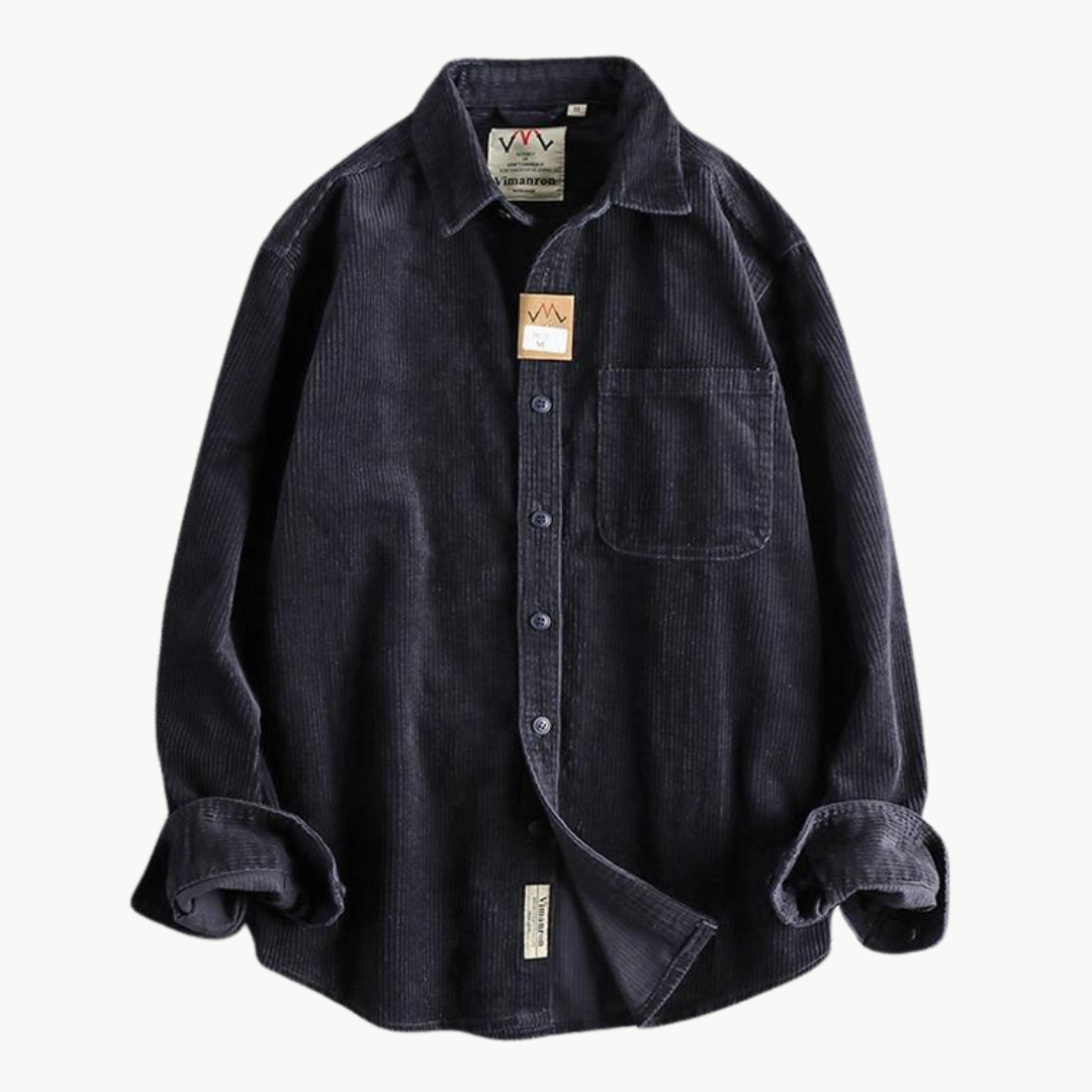 Corduroy Texture Overshirt