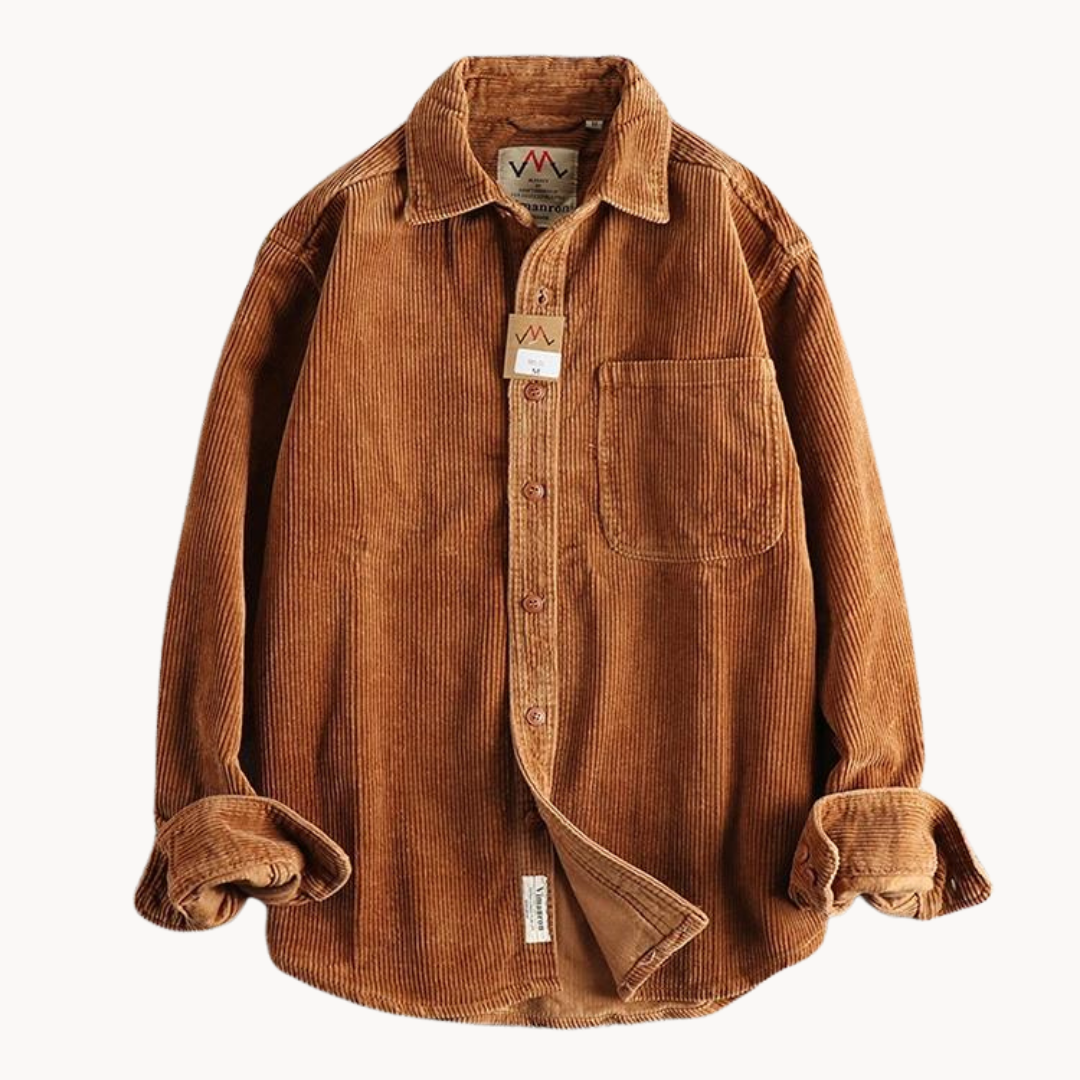 Corduroy Texture Overshirt