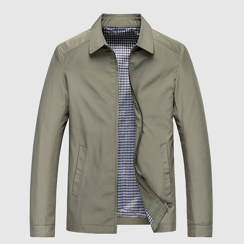 Theodore Willow Men's Business Spring Jacket - Stylish Lightweight Blazer for Office & Casual Wear