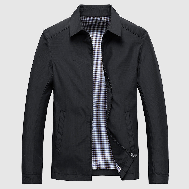 Theodore Willow Men's Business Spring Jacket - Stylish Lightweight Blazer for Office & Casual Wear