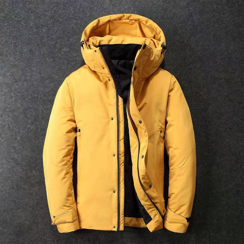 Theodore Willow Men's Lewis Down Jacket - Lightweight, Insulated Winter Coat for Ultimate Warmth & Comfort