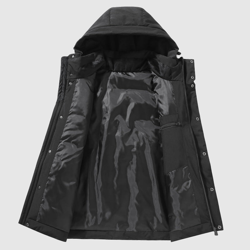 Theodore Willow Men's Lewis Down Jacket - Lightweight, Insulated Winter Coat for Ultimate Warmth & Comfort