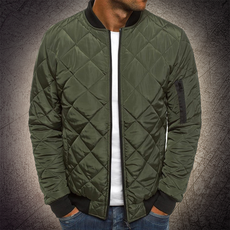 Lorenzo Quilted Bomber Jacket