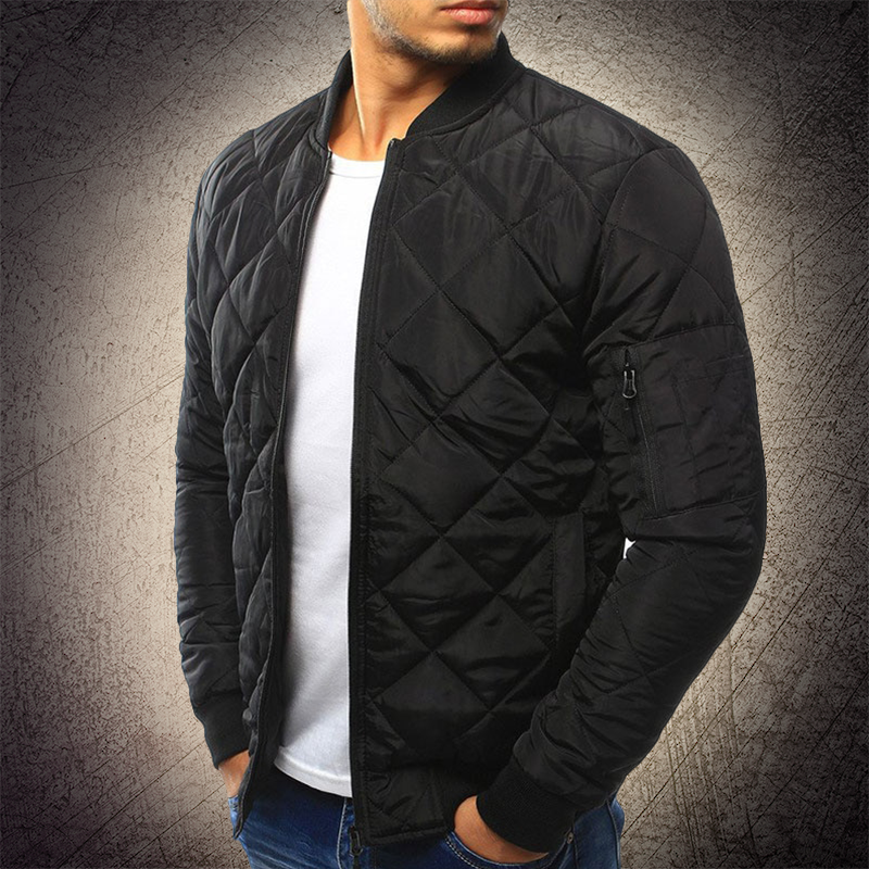 Lorenzo Quilted Bomber Jacket