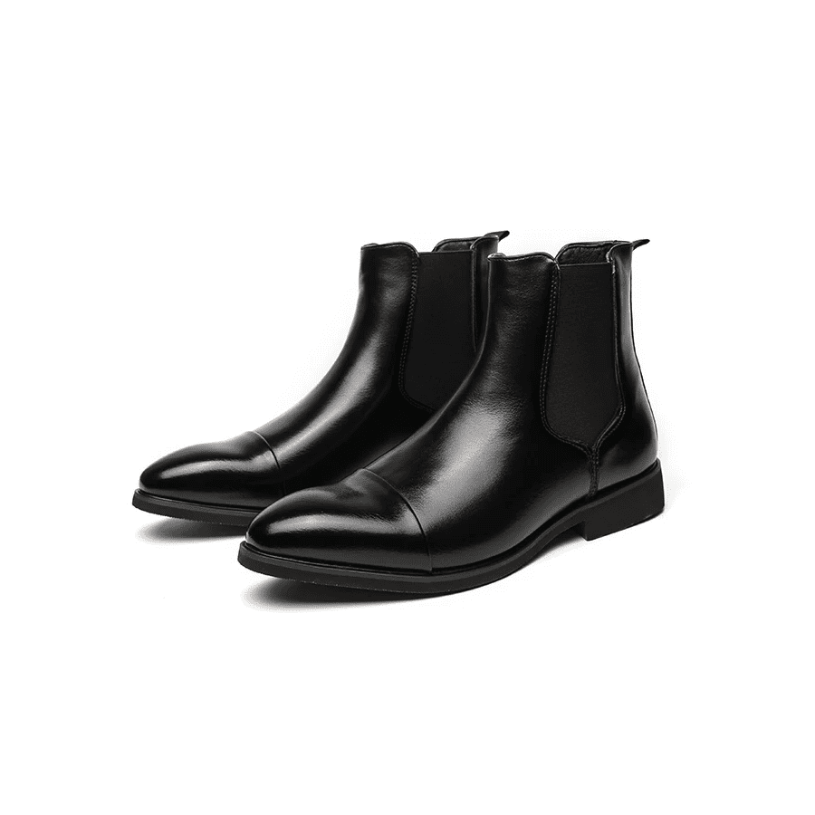 Men’s Timeless Full-Grain Leather Chelsea Boots