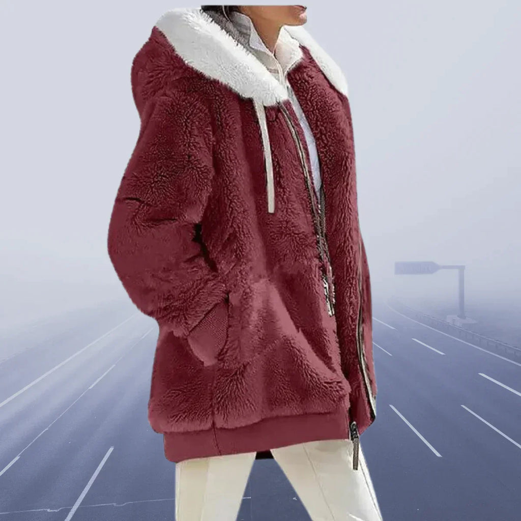 Alessandra Women's Hooded Jacket - Stylish & Comfortable Outerwear for All Seasons