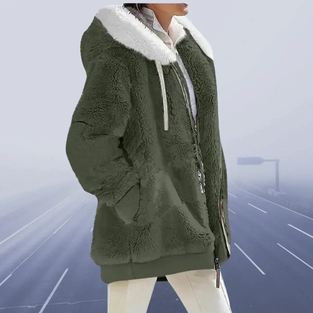 Alessandra Women's Hooded Jacket - Stylish & Comfortable Outerwear for All Seasons