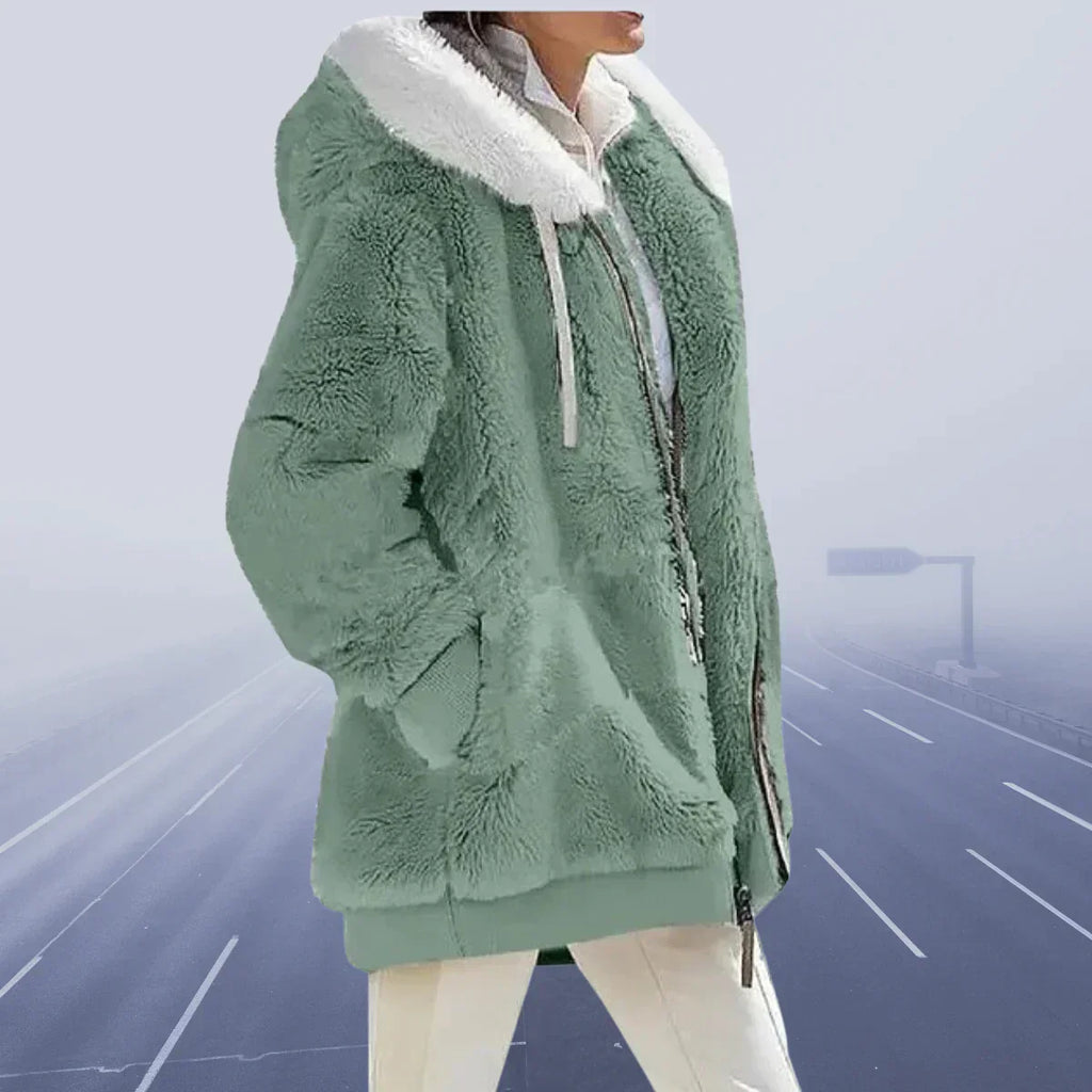 Alessandra Women's Hooded Jacket - Stylish & Comfortable Outerwear for All Seasons