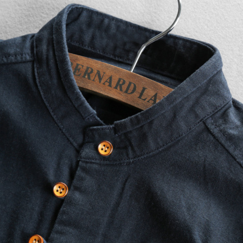Hokkaido Japanese Linen Shirt